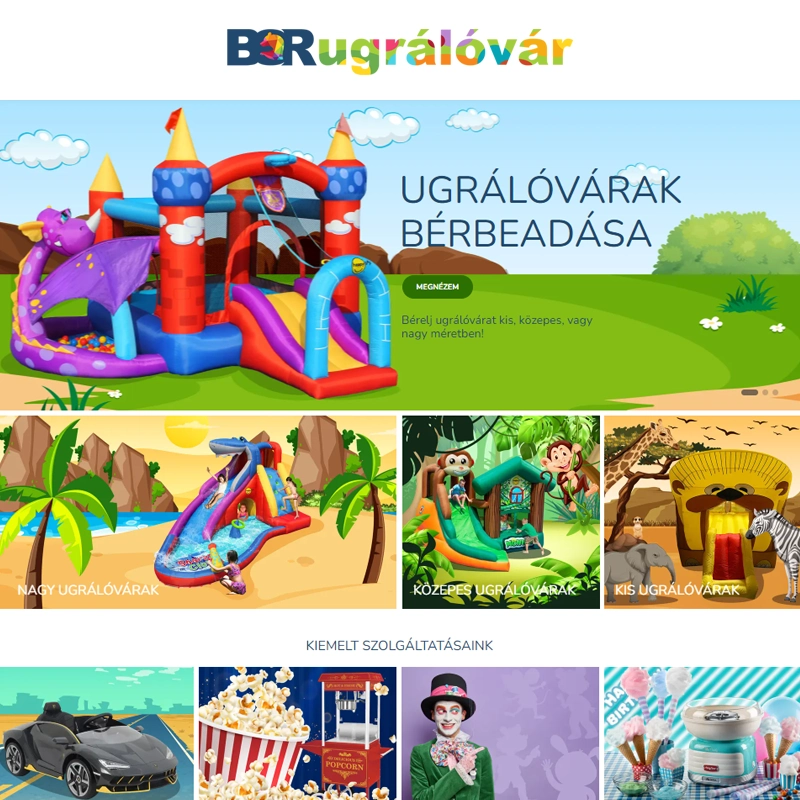 UNAS weboldal | berugralovar