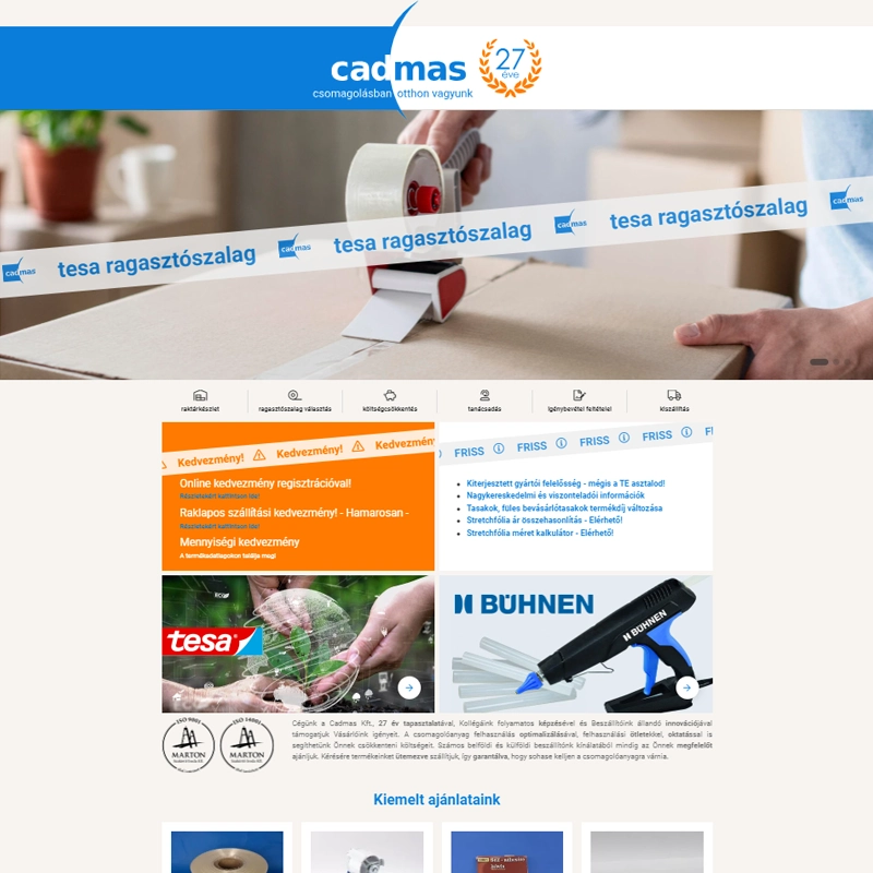 UNAS webshop | cadmas