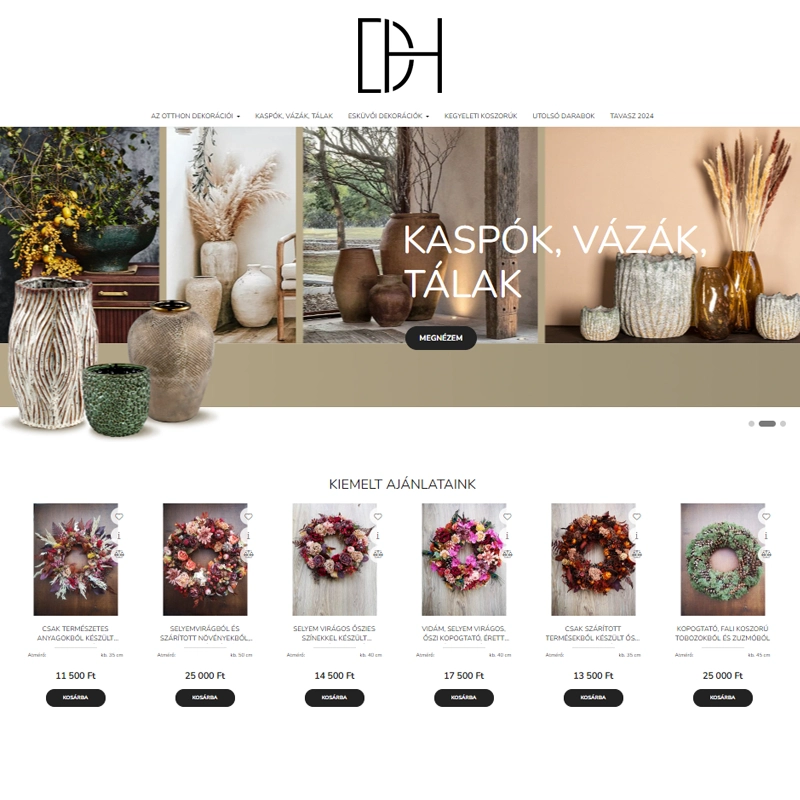 UNAS webshop | decorathome