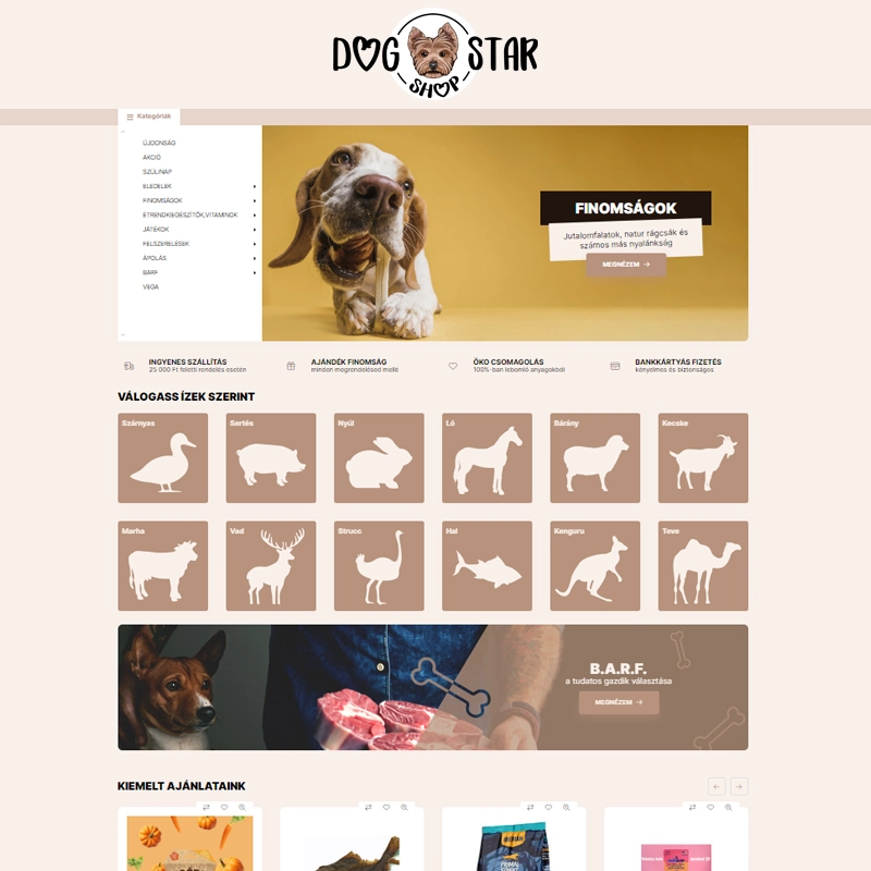 UNAS webshop | dogstarshop