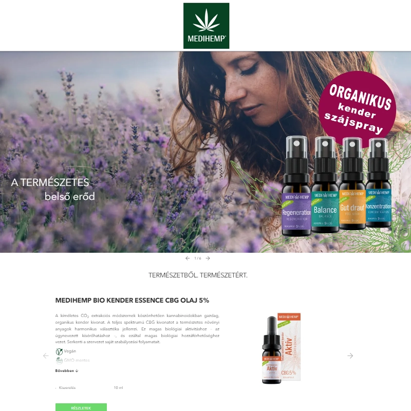 UNAS webshop | medihemp