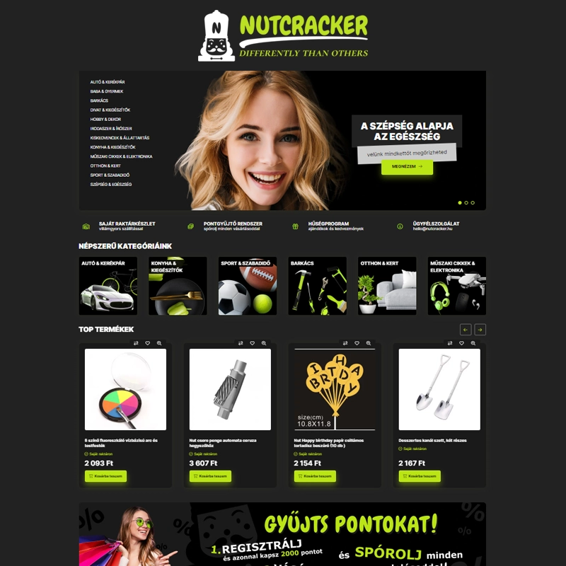 UNAS webshop | nutcracker