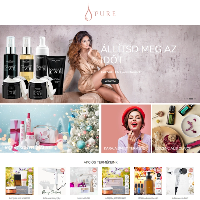 UNAS webshop | pure-shop