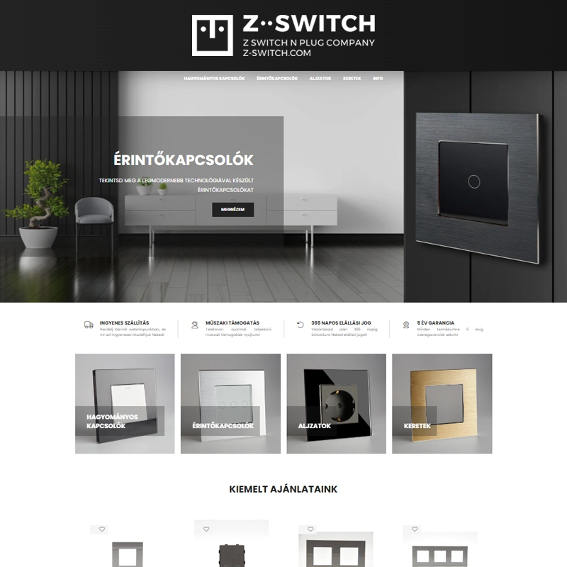 UNAS webshop | z-switch